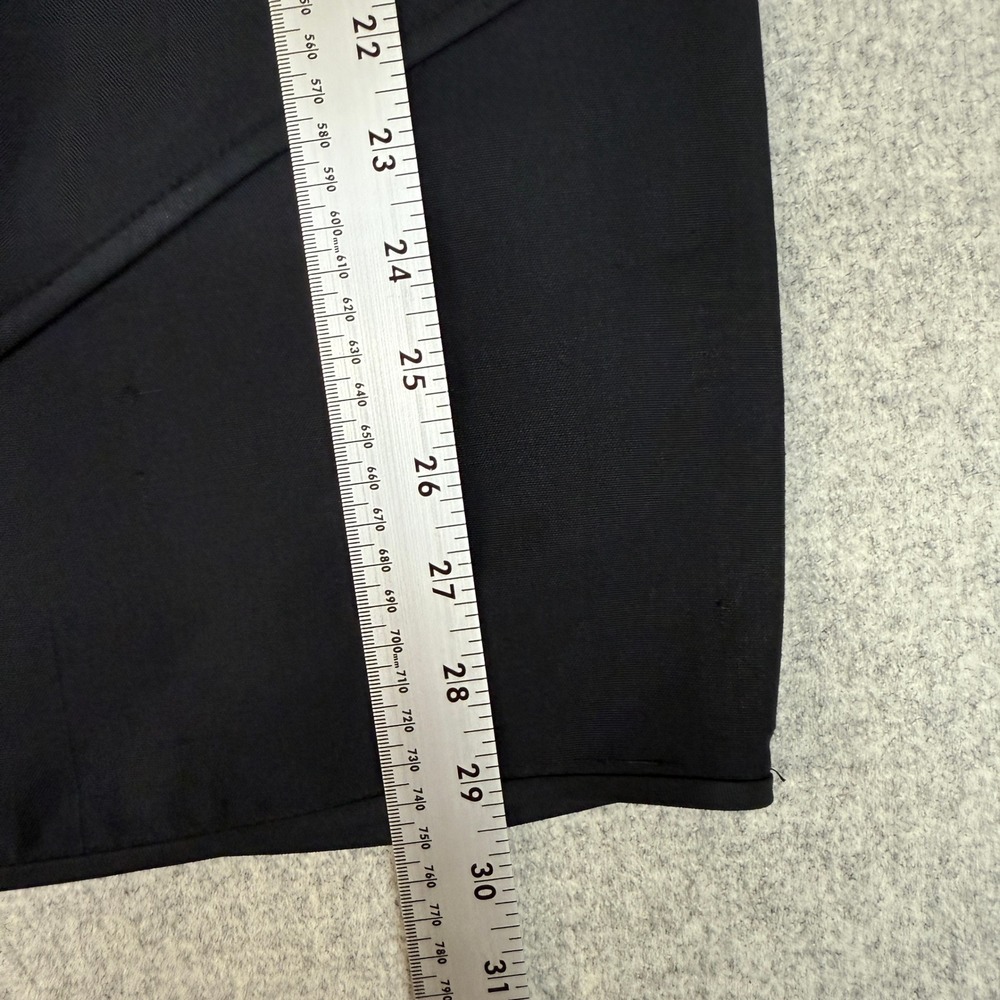 Emanuel Ungaro Parallele Paris Silk Wrap Skirt IT 44 US 8 Navy Blue Vintage Ital - Picture 5 of 11